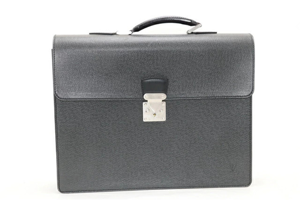 LOUIS VUITTON Bag Moscova Business Taiga Ardoise